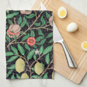 Vier fruit, William Morris Theedoek (Quarter Fold)