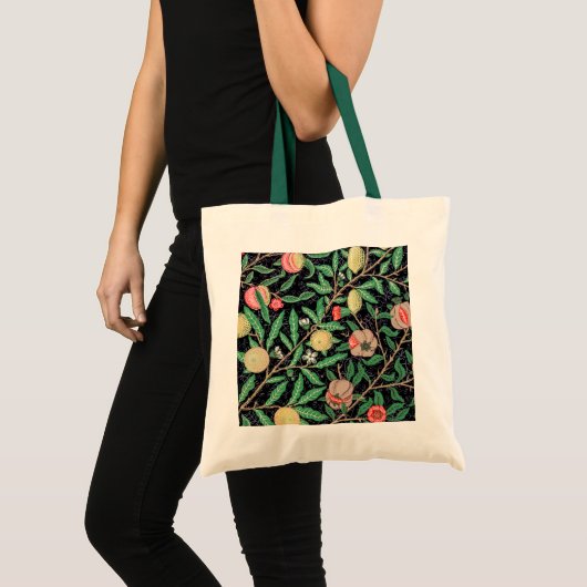 Vier fruit, William Morris Tote Bag (Voorkant (product))