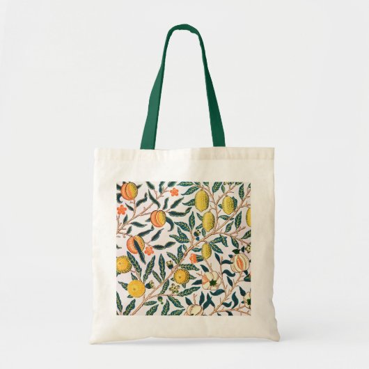 Vier fruit, William Morris Tote Bag (Voorkant)
