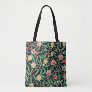 Vier fruit, William Morris Tote Bag