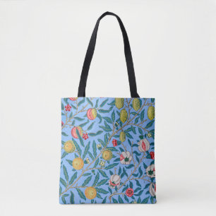 Vier fruit, William Morris Tote Bag