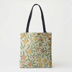 Vier fruit, William Morris Tote Bag