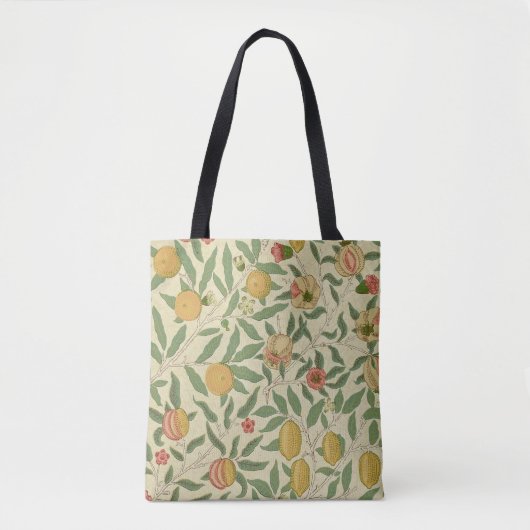 Vier fruit, William Morris Tote Bag (Voorkant)