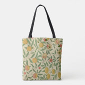 Vier fruit, William Morris Tote Bag (Achterkant)