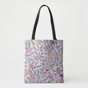 Vier fruit, William Morris Tote Bag