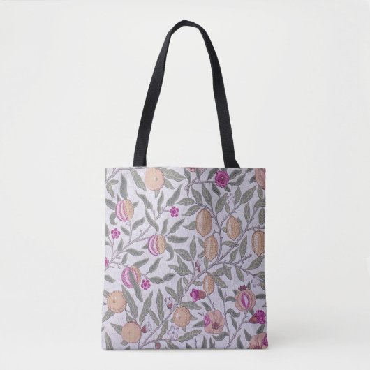 Vier fruit, William Morris Tote Bag (Voorkant)