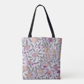 Vier fruit, William Morris Tote Bag (Achterkant)