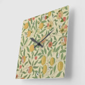 Vier fruit, William Morris Vierkante Klok (Hoek)