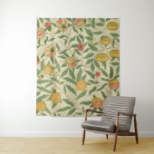 Vier fruit, William Morris Wandkleed (In situ)