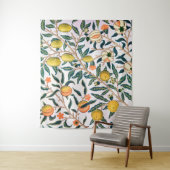 Vier fruit, William Morris Wandkleed (In situ)