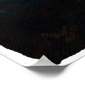 Vier fruitige kunstdrukken poster (Hoek)