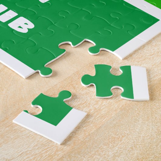 Vier Funny Golfer Cartoons Jigzaag Puzzle Legpuzzel (Zijkant)