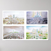 Vier futures poster (Voorkant)