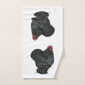 Vier Gamecocks Bad Handdoek (Handdoek)