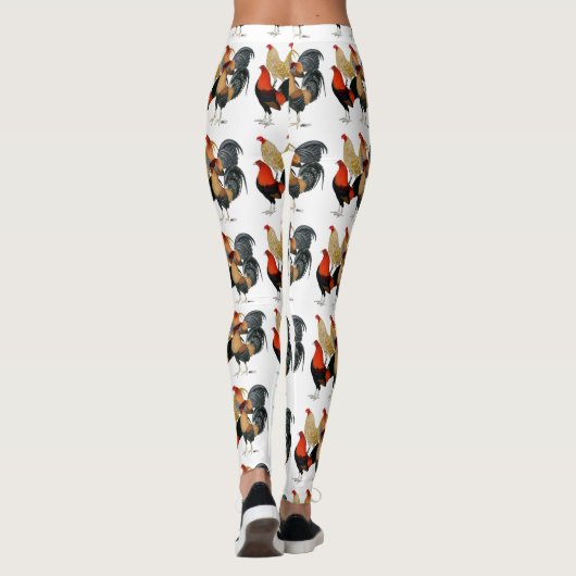 Vier Gamecocks Leggings (Achterkant)