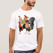 Vier Gamecocks T-shirt (Voorkant)