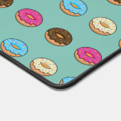Vier geassorteerde donuts patroon bureaumat (Hoek)