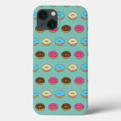 Vier geassorteerde donuts patroon Case-Mate iPhone case (Achterkant)