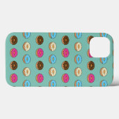 Vier geassorteerde donuts patroon Case-Mate iPhone case (Achterkant (horizontaal))