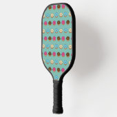 Vier geassorteerde donuts patroon pickleball paddle (Links)