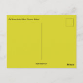 Vier gebouwen op het Oude Stadsplein Warschau Pole Briefkaart (Achterkant)