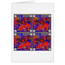 Vier gedrukte schakelingen (PCB's)