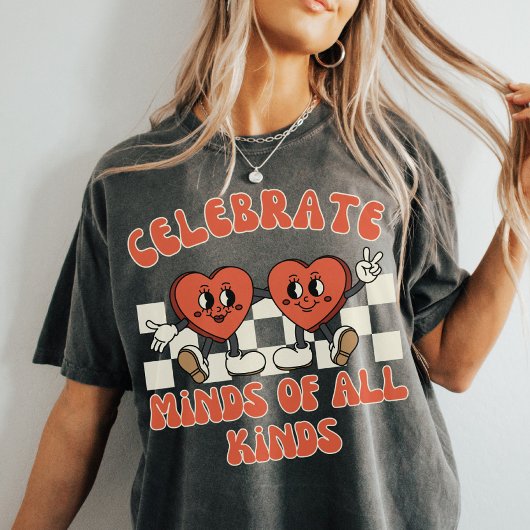 Vier geesten van alle soorten | Neurodiversiteit T-shirt