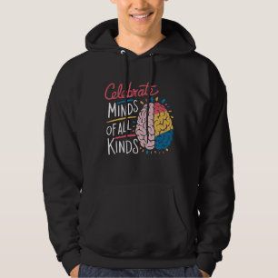 Vier Geesten van Allerlei Soort Autisme Bewustzijn Hoodie