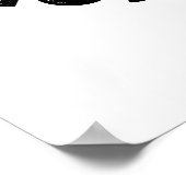 Vier geitentijden positieve dierlijke woordspeling poster (Hoek)