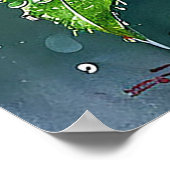 Vier gele rozen poster (Hoek)