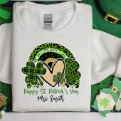 Vier geluk & liefde: gepersonaliseerde St. Patrick T-shirt