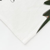 Vier generaties fotostamboom tekening fleece deken (Hoek)