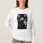 Vier generaties Victoriaans Royaliteit T-shirt (Voorkant)