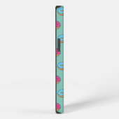 Vier Gevarieerde Donuts Patroon iPhone Hoesje (Rechterkant)