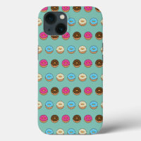 Vier Gevarieerde Donuts Patroon