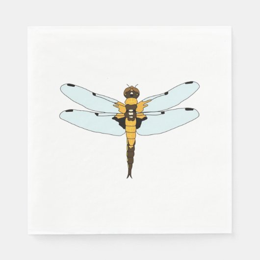 Vier gevlekte libel servet (Voorkant)