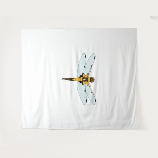 Vier gevlekte libel wandkleed (Voorkant (horizontaal))