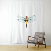 Vier gevlekte libel wandkleed (In situ)