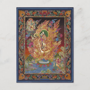 Vier-gewapend Briefkaart van Ganesh