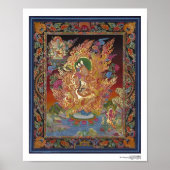 Vier-gewapend Poster van Ganesh (Voorkant)