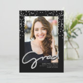 Vier goede tijden, afstuderen aankondigingen (Staand voorkant)