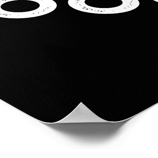 Vier Goede Tijm Grappig Eten Kruiden Pun Donker BG Poster (Hoek)