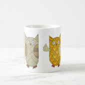 Vier Gold Owls Coffee-Mok Koffiemok (Center)