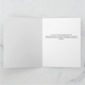 Vier grappige golfer Cartoons op een pensioen Kaart (Binnen)