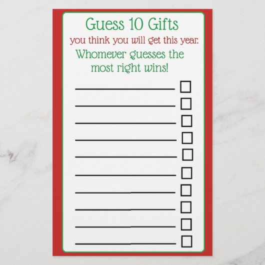 Vier grappige kerstspelletjes flyer (Achterkant)