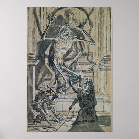 Vier Grave Robbers wekken een Ghost Poster (Voorkant)