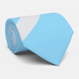 Vier grijze lijnen op blauw stropdas