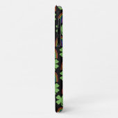 Vier groene bladluiken met Rainbows-patroon Case-Mate iPhone Case (Achterkant/links)