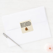 Vier Groundhog Day Sticker (Envelop)