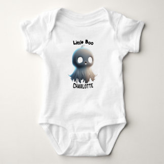 Vier Halloween met Schattige 'Little Boo' Romper